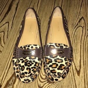 Coach Leopard Print Loafers ❗️Final Price❗️